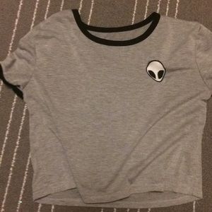 Alien Crop Top